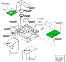 IC-7300 Chassis Layout